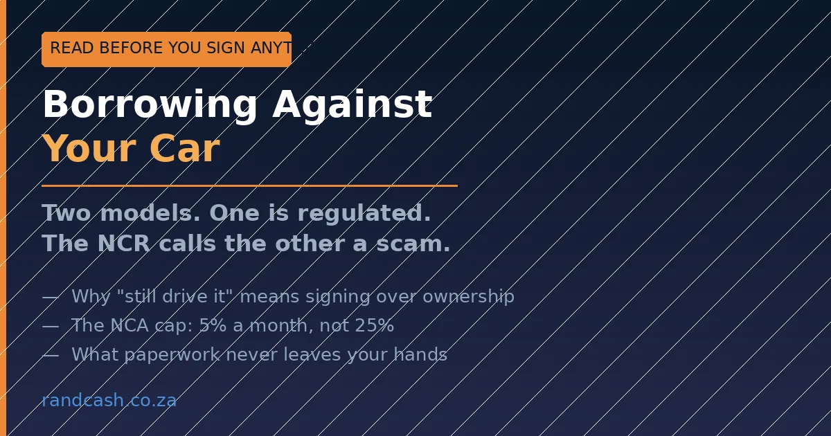 Logbook Loans and “Pawn Your Car and Still Drive It”: What You Are Actually Signing