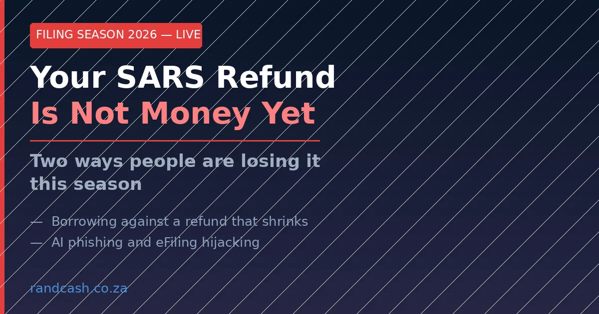 Your SARS Refund Is Not Money Yet: Refund Borrowing and the Scam Taking It