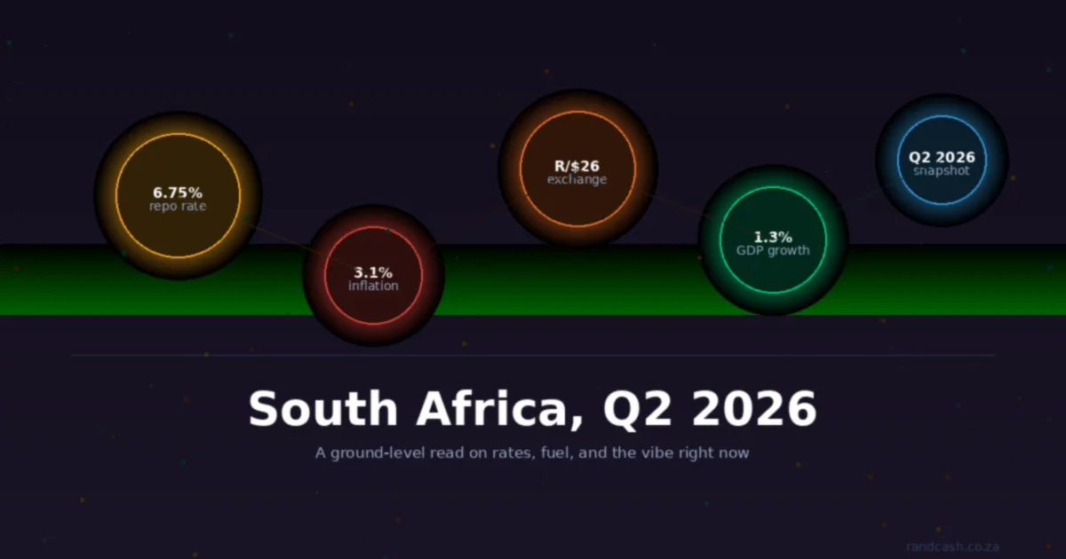 South Africa Q2 2026: What's Actually Going On Right Now
