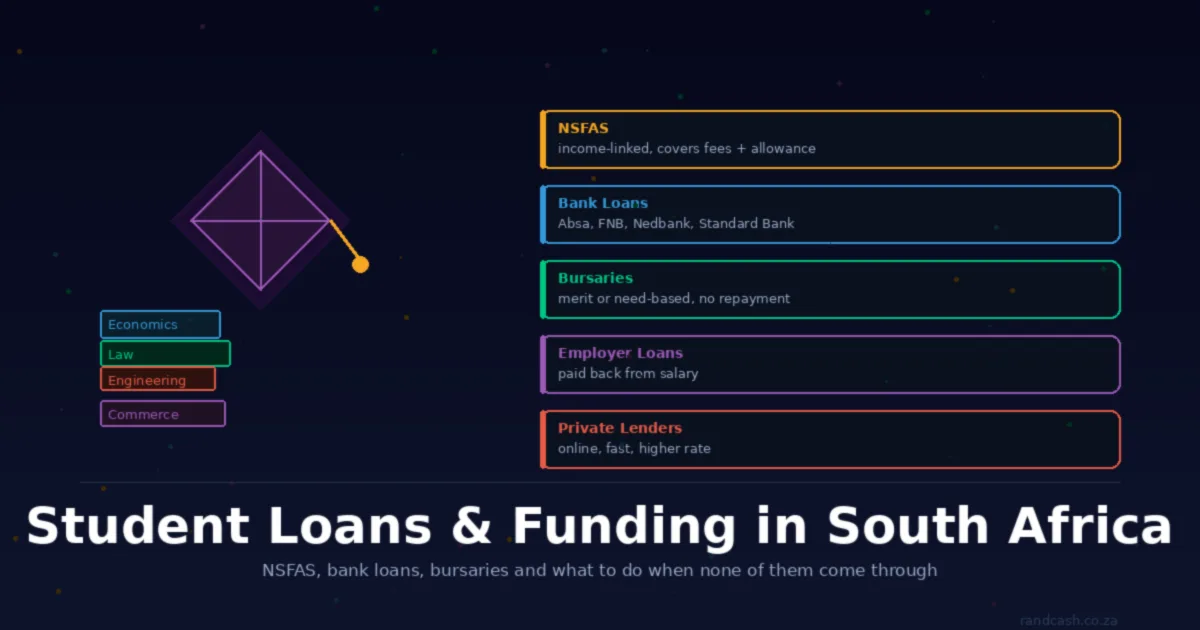 Student Loans and Funding in South Africa: NSFAS, Bank Loans, Bursaries and What to Do When None of It Works Out