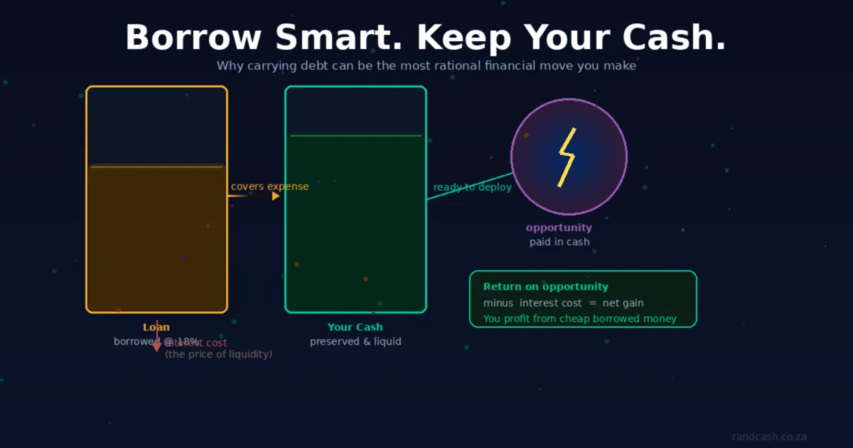 Why I Took a Loan Even Though I Had the Cash